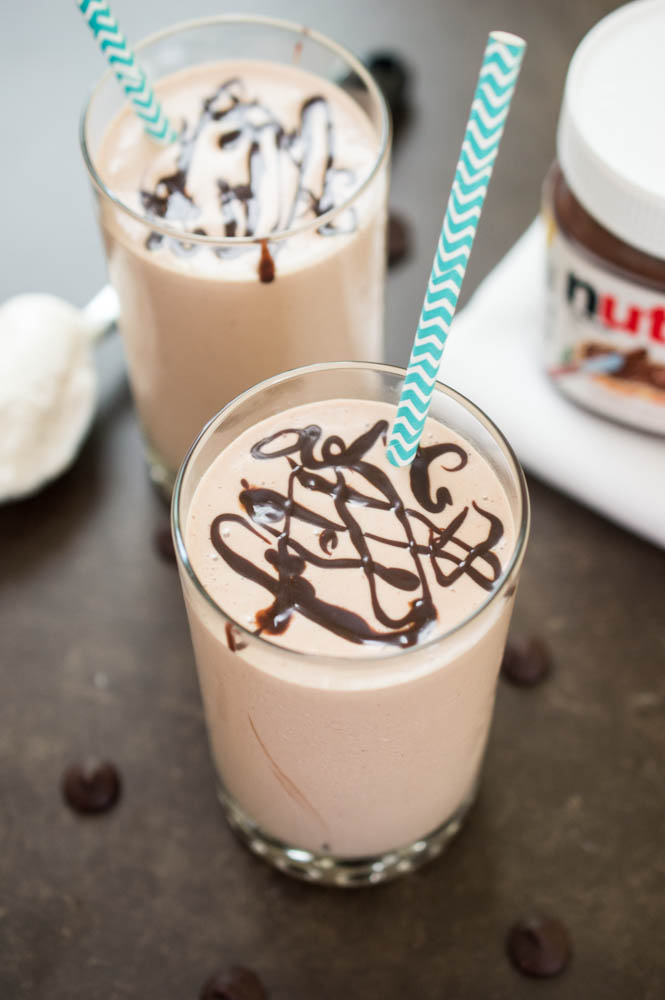 Ultimate Nutella Milkshake