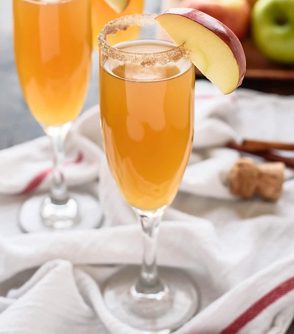 Apple Cider Mimosa