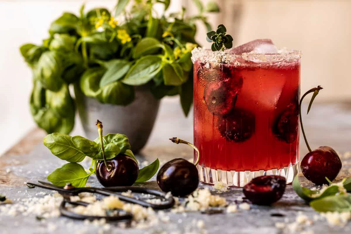 Cherry Bourbon Smash