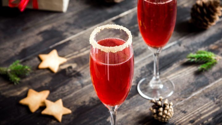 Cranberry Mimosa