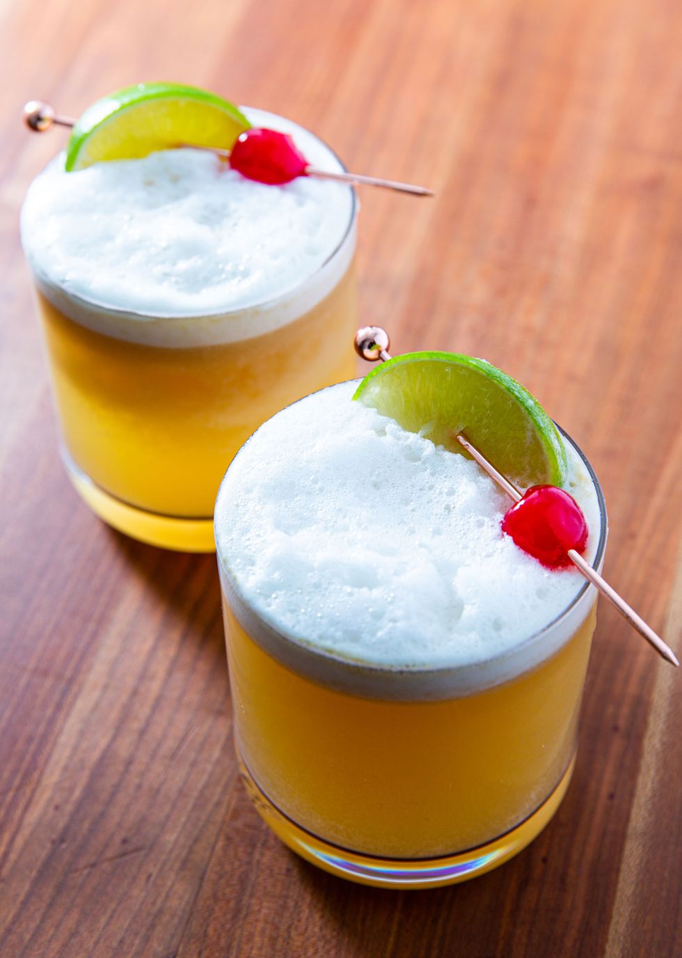 Ginger Lime Whiskey Sour