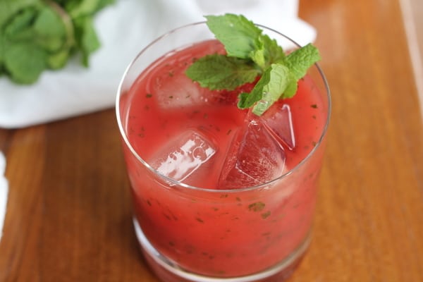 Watermelon Mint Lemonade
